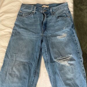 Levi's Blue Straight Leg Jeans